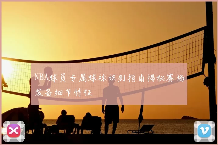 NBA球员专属球袜识别指南揭秘赛场装备细节特征
