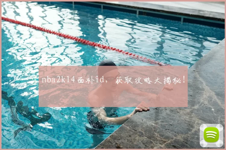 nba2k14面补id,获取攻略大揭秘!